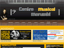 Tablet Screenshot of centromusicalmorumbi.com